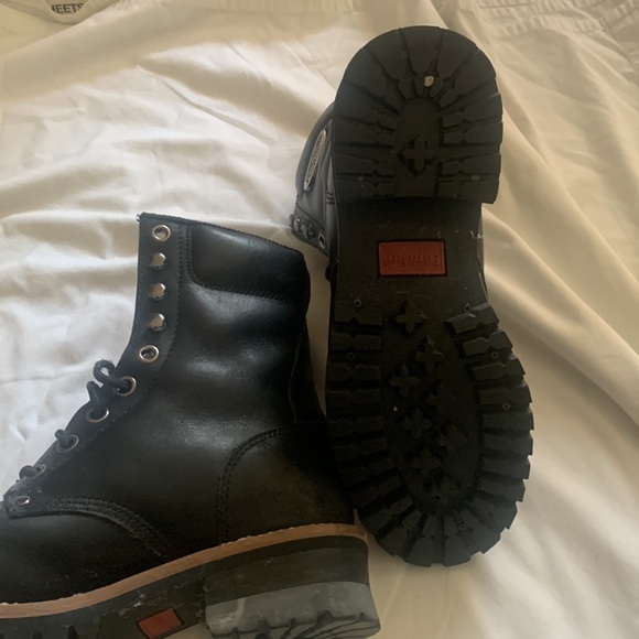 Easy Rider Logger Boots. Size 8 1/2 M just like new. Mens. - Picture 4 of 8